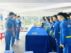 Vovinam Quận Bình Tân  tưởng niệm Cố Võ sư Sáng Tổ Nguyễn Lộc , lần thứ 64