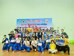 Vovinam quận Bình Tân đạt hạng 3 Toàn đoàn giải vô địch Trẻ TPHCM năm 2024