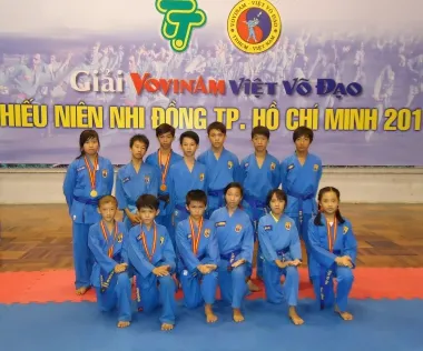 Đội tuyển Vovinam quận Bình Tân những thế hệ vàng đầu tiên 2009-2019
